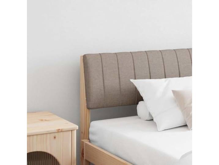 RJPLMFV Gepolstertes Kopfteil, Taupe, 200 cm, massives Kiefernholz Schaumstoffpolsterung, modernes Design, einfache Reinigung, bequem zum Lesen