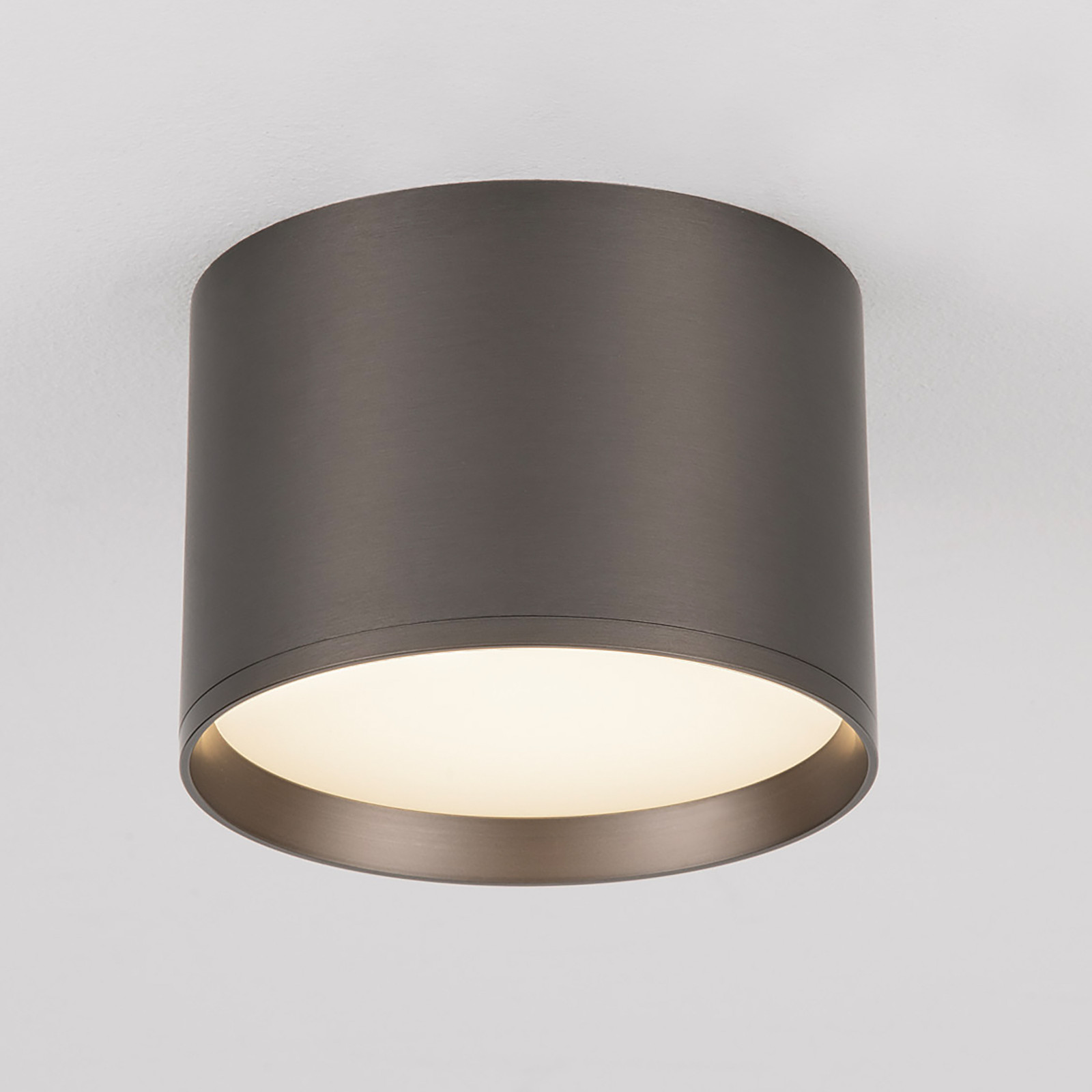 home24 Plafondlamp Ziaza Zilver, Ø 12 cm