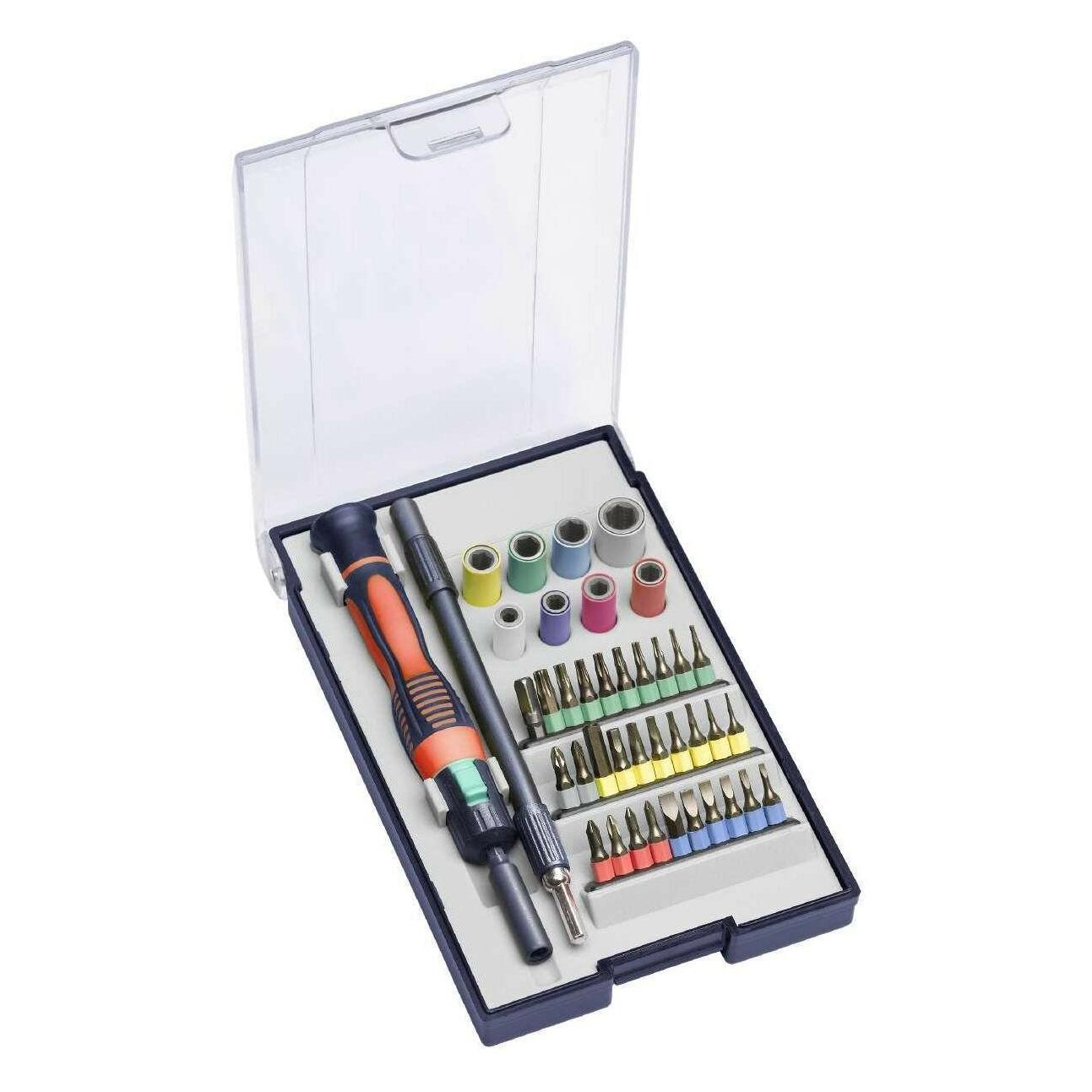 kwb Bit Box 40-Teilig Feinmechanik (Innensechsrund TX) (115700)