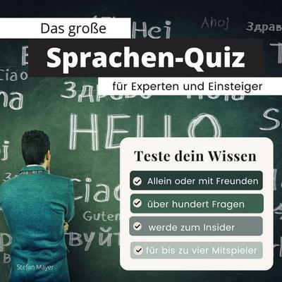 Das große Sprachen-Quiz für Experten und Einsteiger, Taschenbuch von Stefan Mayer, 27amigos, 978-3-7505-2469-9