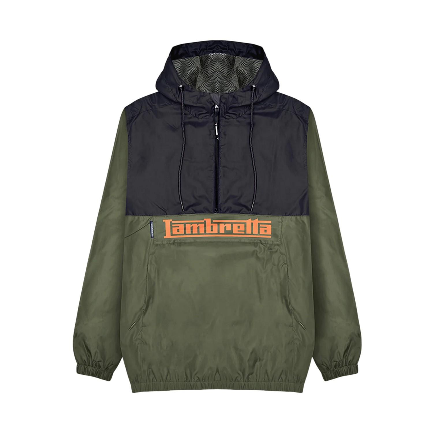 Lambretta Unisex Volwassen OTH Scooterjas (Khaki/Zwart)