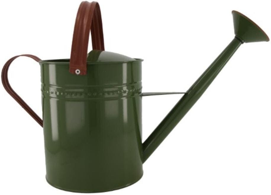Giesskanne "CHALET Flavi 36 cm", grün (braun, olivgrün), Giesskannen, Giesskanne braun, olivgrün Einheitsgröße