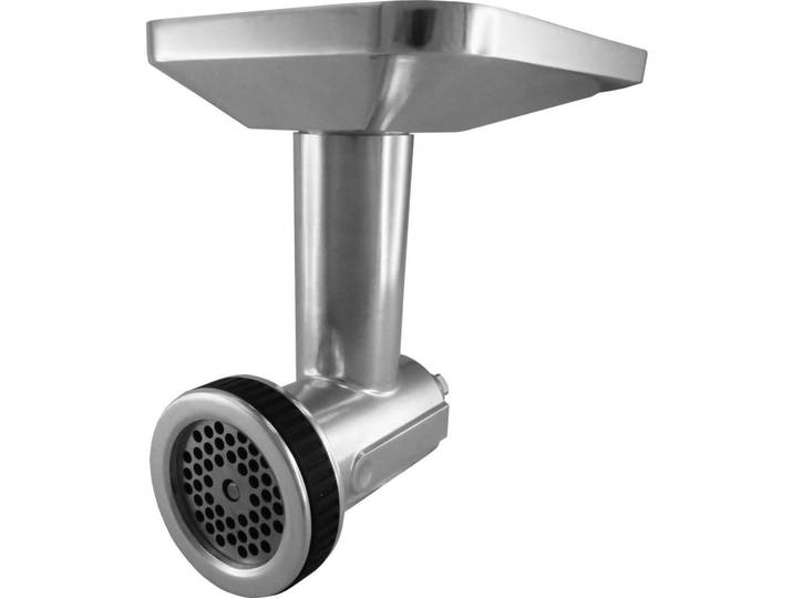 Trisa Electronics Fleischwolf für Küchenmaschine, Edelstahlfarben, Metall, lebensmittelecht, 26x16x28 cm, RoHS, Fsc, Reach, lebensmittelecht, Kochgeschirr, Küchengeräte