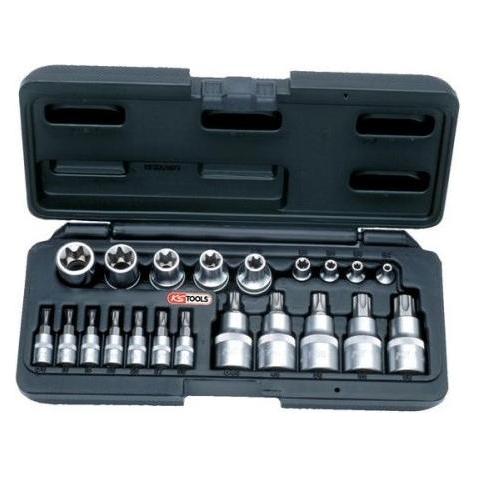 KS Tools 1/4" + 1/2" Torx-Steckschlüssel-Satz (911.4307)