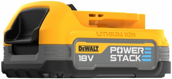Batterie de rechange DEWALT 18V XR Powerstack, 1,7 Ah avec technologie de batterie Pouch DCBP034-XJ (DCBP034-XJ)