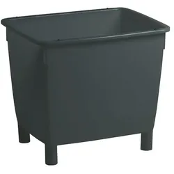 Craemer, Zubehör Lagereinrichtung, Transportbehälter basaltgrau 210l L790xB605xH680mm m.Ablaufloch/Stopfen