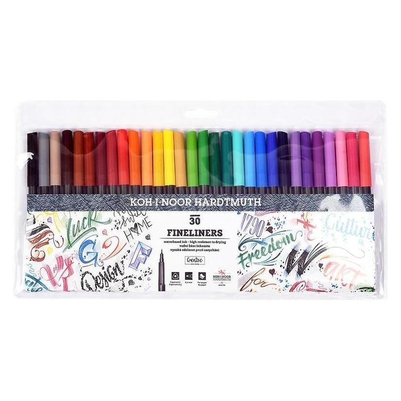 Koh-i-Noor Fineliner 30 Farben (3x) (356843)