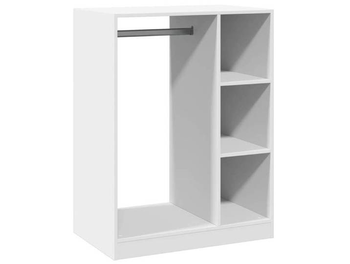 HSF®Armoire penderie pour vêtement - armoire de chambre blanc 77x48x102 cm bois d'ingénierie cpw3885068