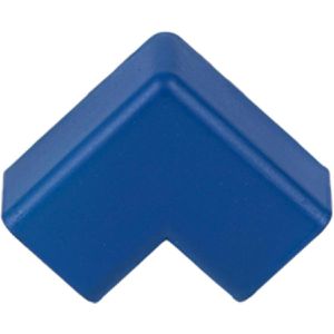 Knuffi Schutzprofil Typ E 2D, Winkel, PEE-10703, selbstklebend, Außenecke zweischenkelig, blau, 45 x 45mm, Eckenschutz
