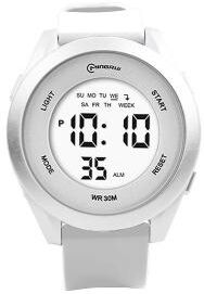 Everyday Crate MINGRUI Kids Digital Watch 30M Waterproof Sports Watch For Kids With LED Backlight Alarm Stopwatch white