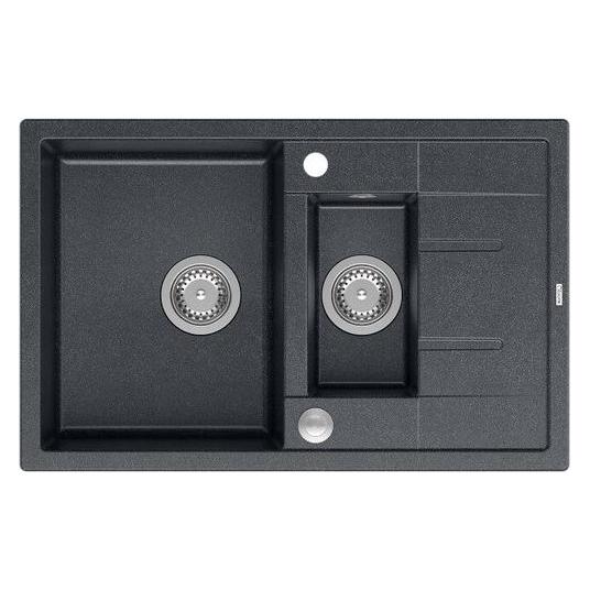 Q Company SPÜLBECKEN QUADRON MORGAN 156 (HB8224U8-BS P2O) (78 cm, 50 cm) (HB8224U8-BS_P2O)