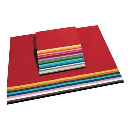Folia Fotokarton 300g/m2 hochrot 50x70 cm, 1 Bogen mit EAN-Code (300 g/m², 1x) (61237320)