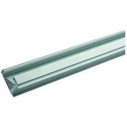 Rutec Aluprofil Eck 45° Profi 22/22E, 2 Meter, eloxiert RU-68455