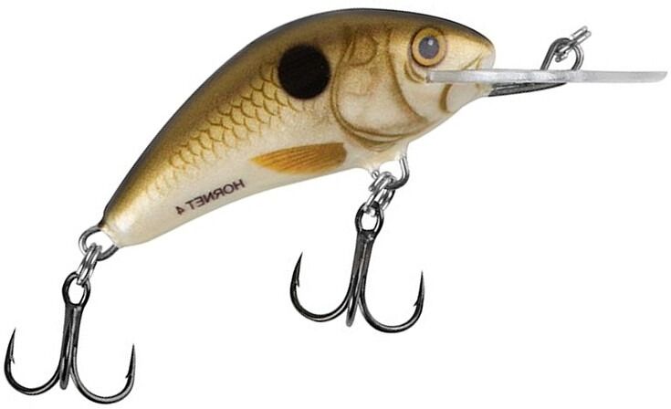 Salmo Hornet Flydende-Pearl Shad-4cm