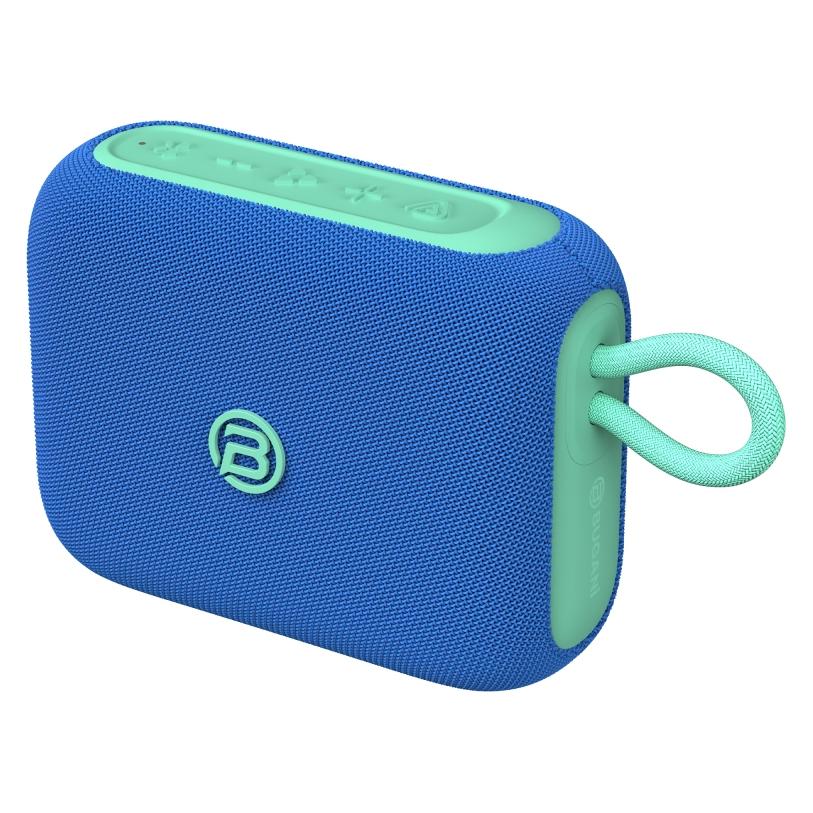 Bugani Bluetooth-Lautsprecher Rove Go 5, 12W, TWS, Wasserdicht, Blau (221112-05)