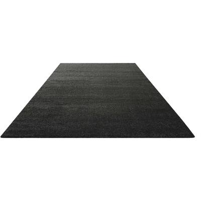 Teppich HOMIE LIVING "Lido HL-822937", grau (dunkelgrau), B:160cm H:18mm L:225cm, Polypropylen (PP), Teppiche, Teppich