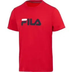 FILA Herren Shirt T-Shirt Logo, Größe 50 in Rot Rot