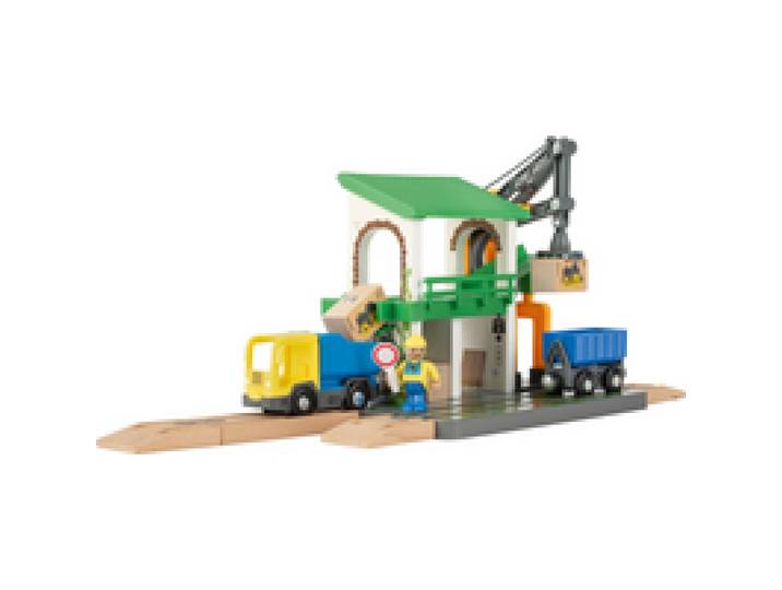 LUPILU® Extension de train en bois (Station de chargement)