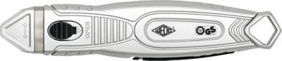 Sicherheitsmesser WEDO®, ergonomisch, verdeckte Klinge, Schnitttiefe 6 mm, für Rechts- & Linkshänder geeignet, silber