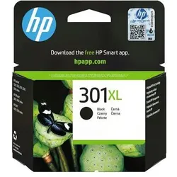 HP, Druckerpatrone, 301XL High Yield Black Original Ink Cartridge (BK)