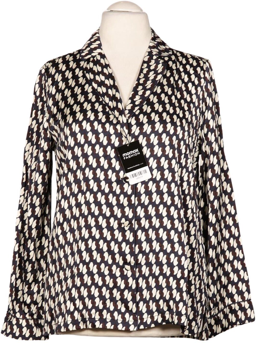 Massimo Dutti Damen Bluse, Mehrfarbig, Gr. L, Viskose - Second Hand