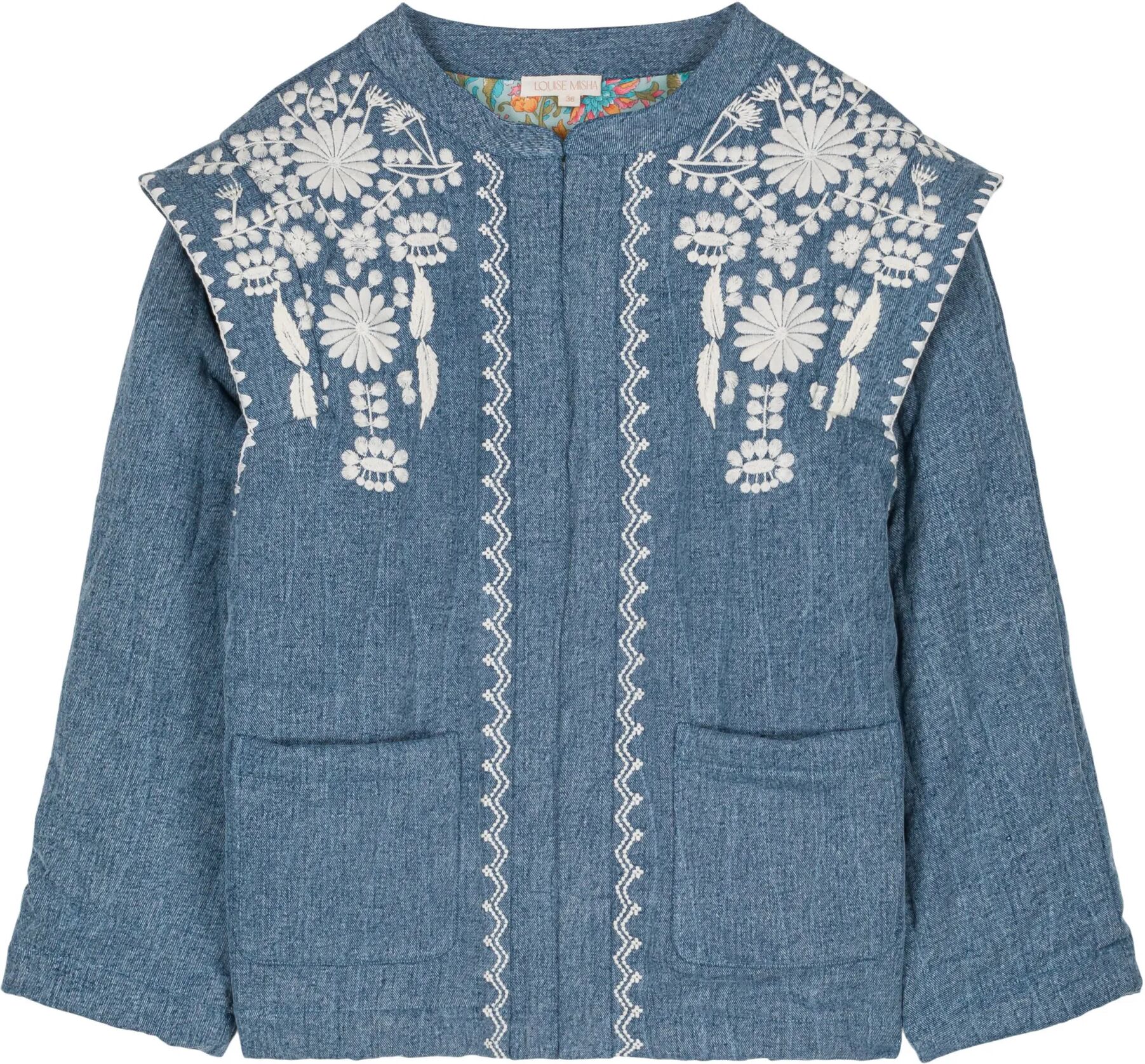 Louise Misha Veste Maurice - Collection Femme Bleu S
