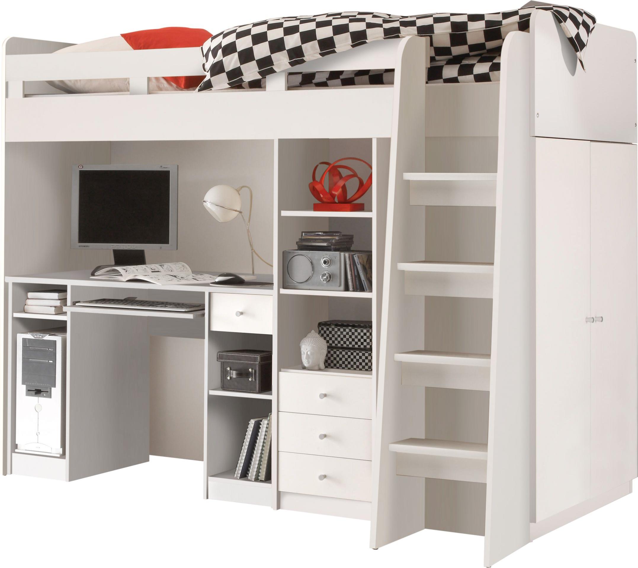 Hochbett 90 x 200 cm UNIT