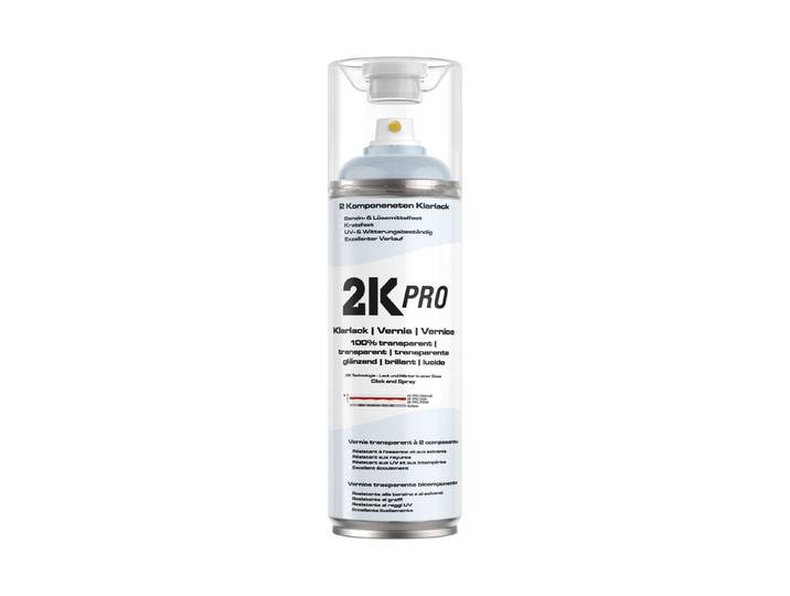 2K Pro Farbsprühdose 400ml Klarlack Hochglanz