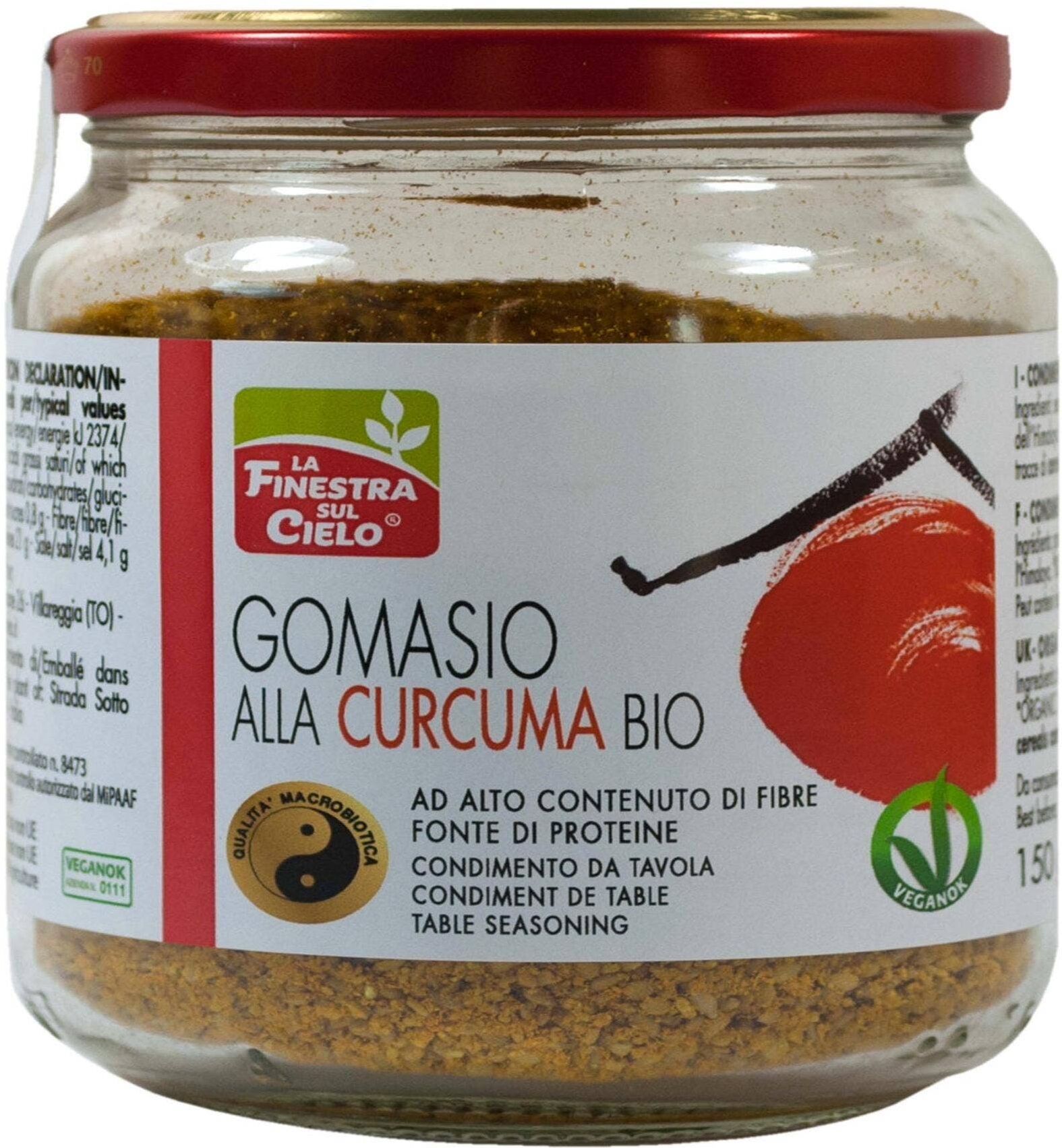 LA FINESTRA SUL CIELO Gomasio Alla Curcuma Bio 150 Grammi 