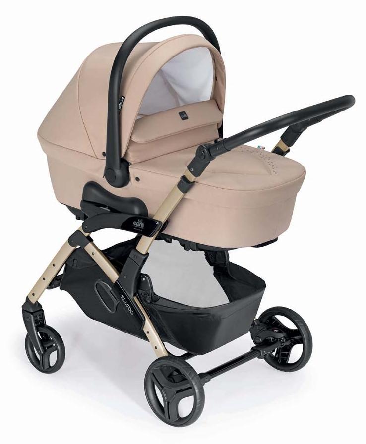 Kinderwagen Fluido Easy Kombi 2in1 | Mehr Farben verfügbar | inkl. Babyschale