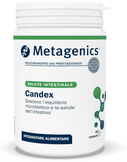 Metagenics Candex Integratore per il Benessere dell'Intestino 90 Capsule