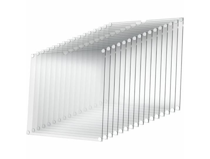 Kit de vitres avant pour étagère IKEA Kallax - Transparent (lot de 16)