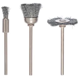 Bosch Mini-Bürsten-Set Mini-Bürsten-Set, 3-tlg. - 2609256554