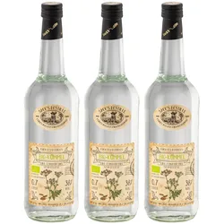 Sack ́s Destille Bio-Kümmel 38 % vol 0,7 Liter, 3er Pack