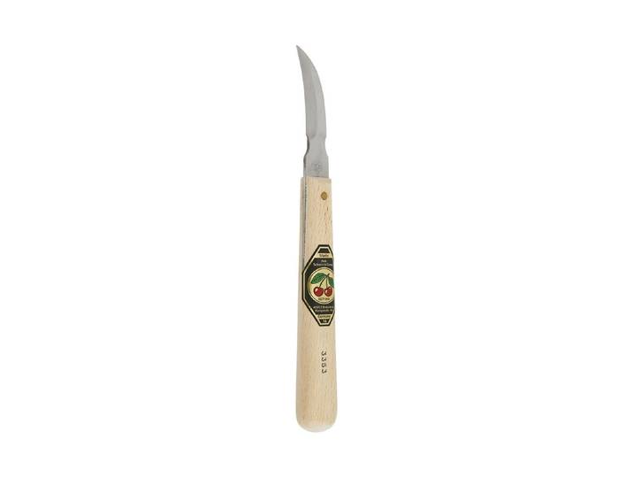 Kerbschnitzmesser aus Stahl und Holz 16.3 cm