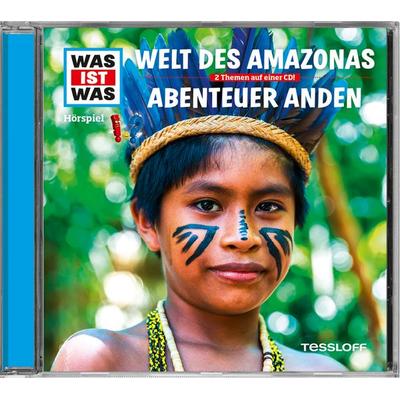 WAS IST WAS Hörspiel: Welt des Amazonas/ Abenteuer Anden - Manfred Baur, CD, 9783788643423