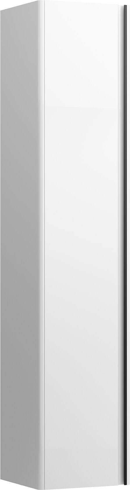 LAUFEN BASE pour armoire INO H4030331109991 35x16,5cm, 2000 , charnière gauche, poignée aluminium noir, Multicolor