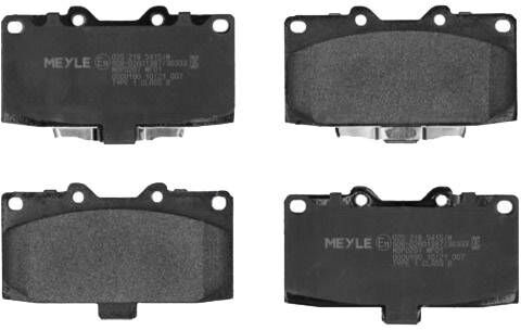 MEYLE 025 218 5415/W Bremsbeläge