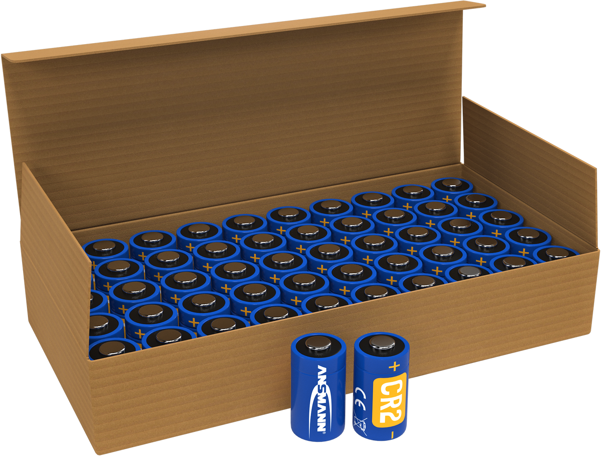 Ansmann Bulk CR2 Batteries   Box of 50