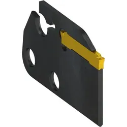 Doppelseitiges Schwert ISO GL2-S29CBS Einstechtiefe 24mm PRAMET