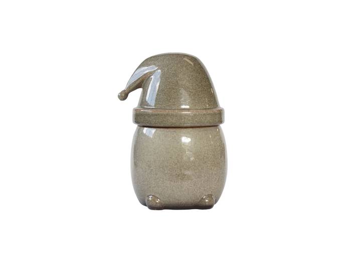 DBKD Eating Santa kom met deksel klein Multi
