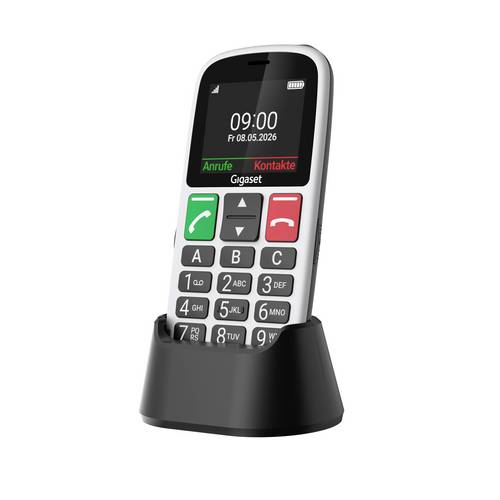 Gigaset GL30 Senioren-Handy Creme-Weiß