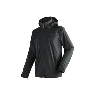 Maier Sports "Metor rec M" Herren Jacke mit Kapuze, Windjacke wasserdicht atmungsaktiv, Reg. Fit