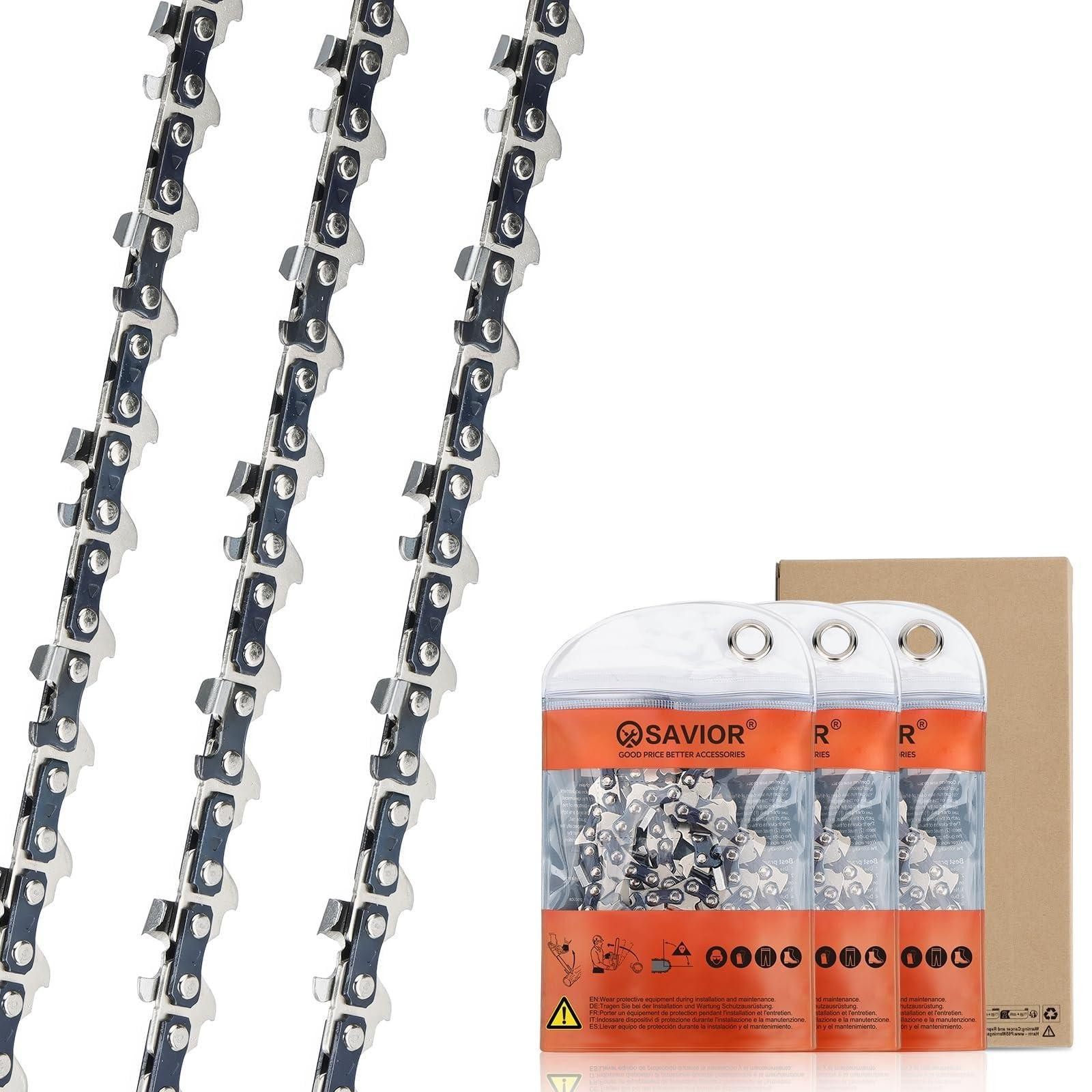 Dripio Zaagketting 3-delig, 14 inch, 1/4", LP, 1,1 mm, 72 tanden