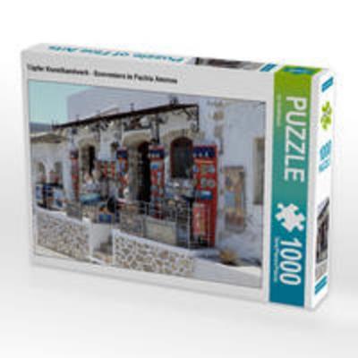 CALVENDO Puzzle Töpfer Kunsthandwerk - Souveniers in Pachia Ammos 1000 Teile Lege-Größe 64 x 48 cm Foto-Puzzle Bild von by Denkmayrs
