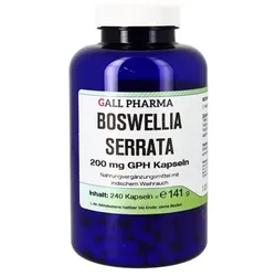 BOSWELLIA SERRATA 200 mg indischer Weihrauch Kaps. 240 St