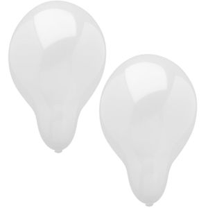 Papstar Luftballons 18987, weiß, rund, Ø 25 cm, 10 Stück