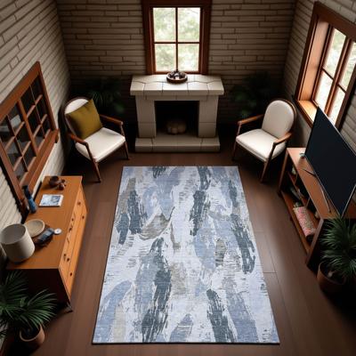 Addison Rugs Premium Washable Super Soft Contemporary Strokes Mayfield Rug