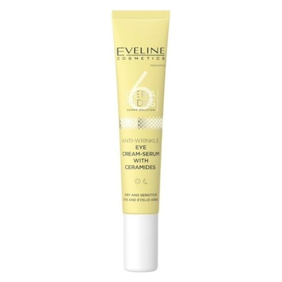 Eveline 6 Ceramides Eye Serum-Cream 20 Ml - Nourishing Eye Care (Augenpflege Serum, 20 ml, Tag + Nacht) (52728707)