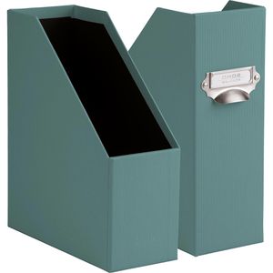 Rössler-Papier Stehsammler 1318452381, S.O.H.O., A4, Pappe, extra breit, opal, 2 Stück
